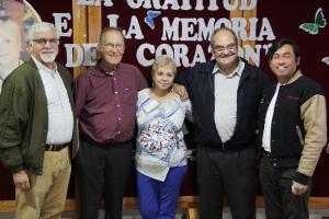 bros. Lucio Torres and Diego with teachers
