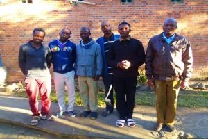 Raphael and candidates in Malawi Province
