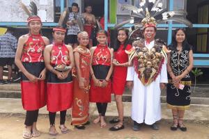Pangudi Luhur Junior High School in Tumbang Titi, Ketapang.