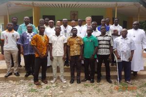 Meeting with the aspirants in Ghana