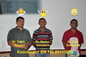 Bro. Teguh and his fellow brothers