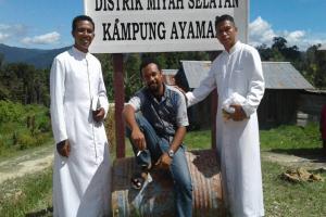 Bro. Yohanes Ari...work in Sorong, Papua