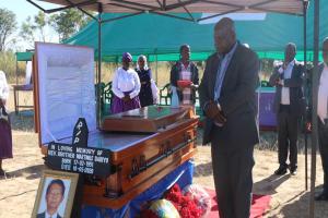 the funeral service of late Bro. martin Dariyo
