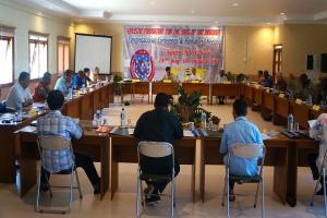 plenary session at the meeting hall