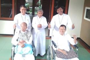 Brothers at Bernardus community