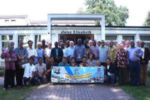 a group picture GC 2018 members and staff
