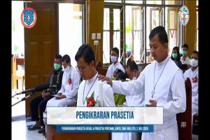 Bro. John Sarwono is taking his final vows...