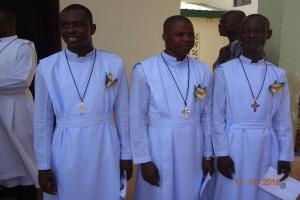 Final profession of three brothers in Ghana Province, 19 November 2016.