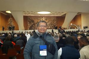 theo, general audience with Pope Francis